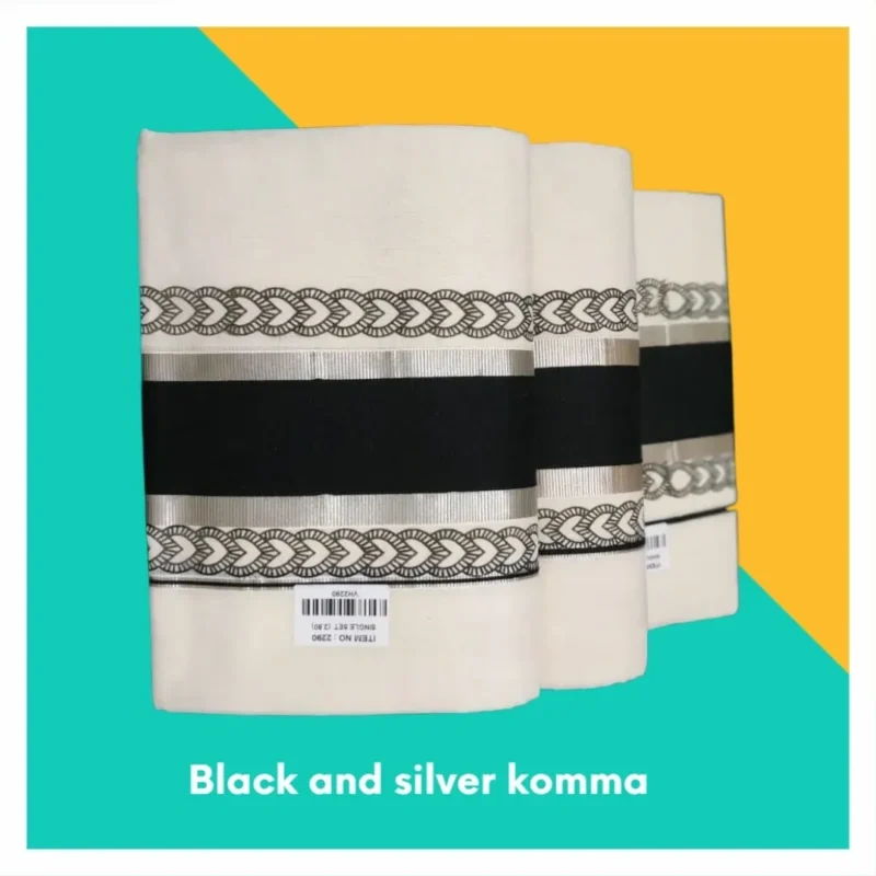 Black and Silver Komma