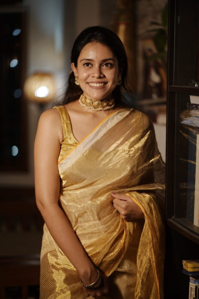 HALF AND HALF SAREE  THS002