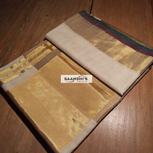 NYLA MICRO CHECK SAREE -HCS-822