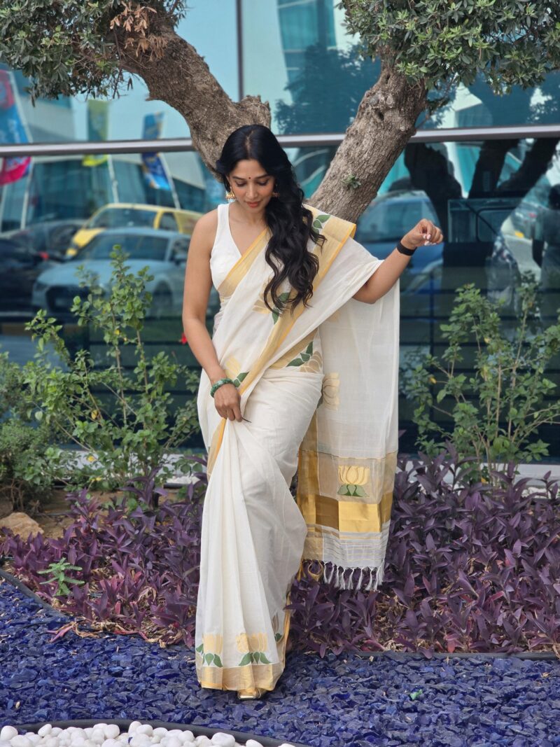 1058 Thamara saree  x Nyla - Image 2