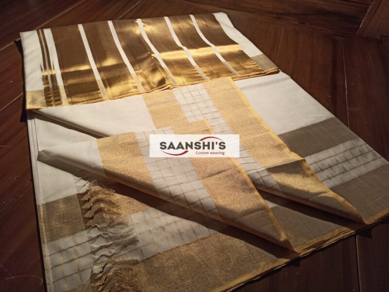 PASHA - SPECIAL BORDER SAREE 4483 - Image 7