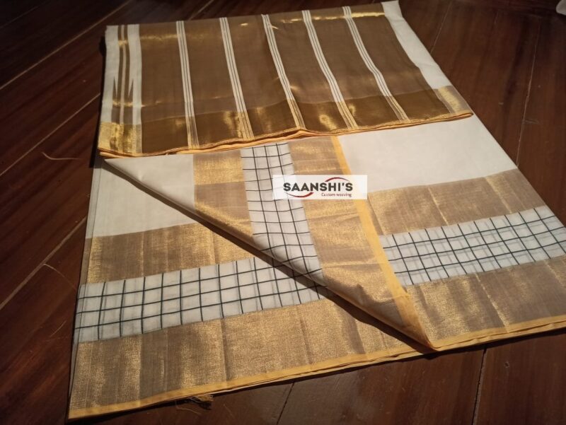 PASHA - SPECIAL BORDER SAREE 4483 - Image 2