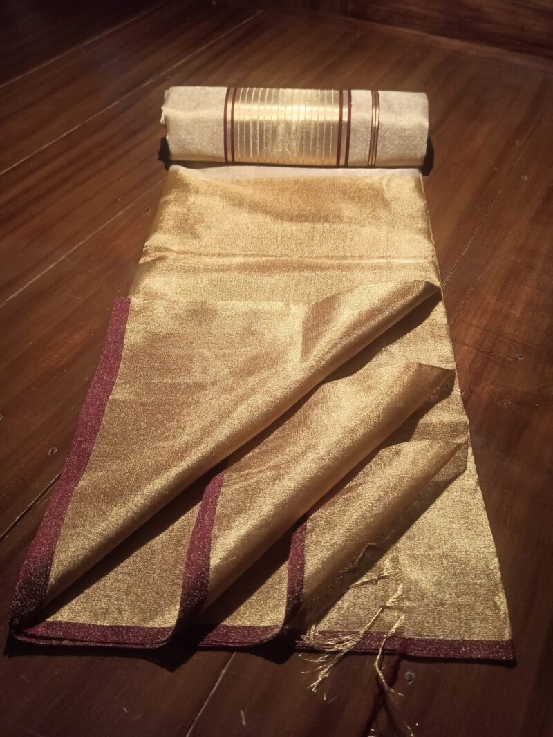 SURABHI - HALF AND HALF Maroon kara 4505 - Image 3
