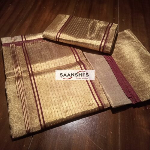 4500 TISSUE JARI SET MUND - BHAGYA