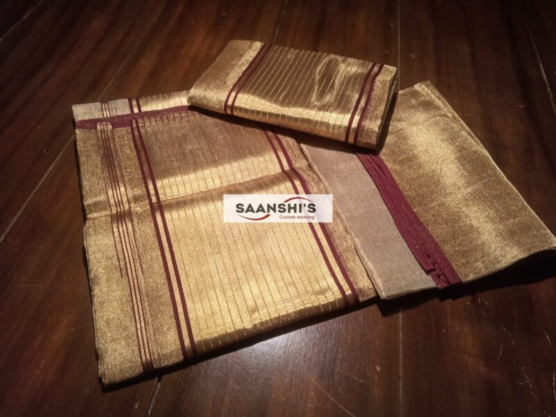 4500 TISSUE JARI SET MUND - BHAGYA
