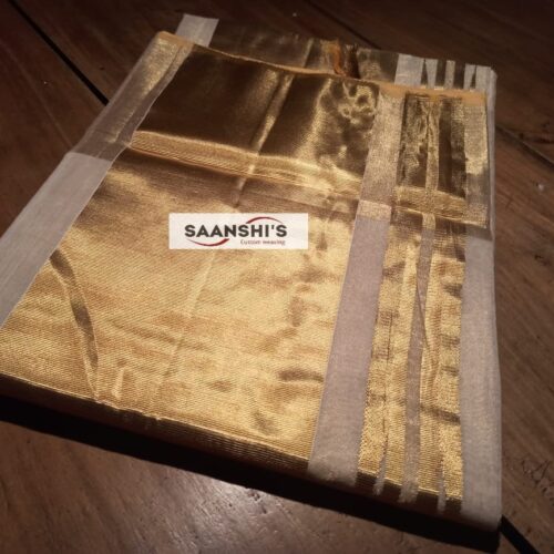 4508 HANDLOOM TISSUE SAREE 7X7