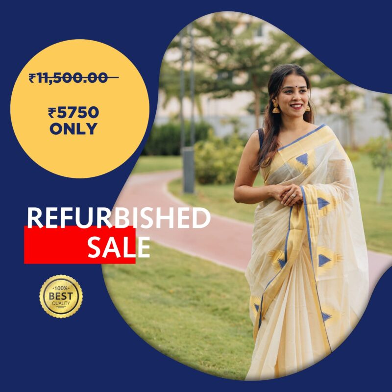 ISAKOMMA SAREE-HTS-(REFURBISHED) SR057