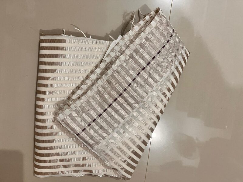 LIZ SILVER SAREE - 0096 - REFURBISHED - Image 4