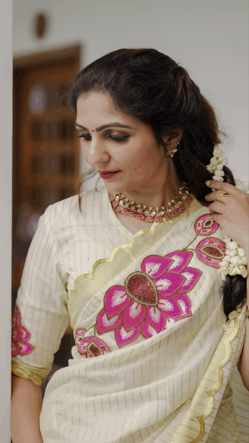 IRINE - LOTUS SAREE - 20403 - Image 14