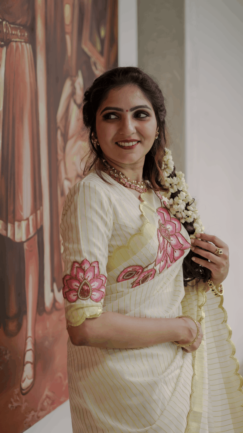 IRINE - LOTUS SAREE - 20403 - Image 12