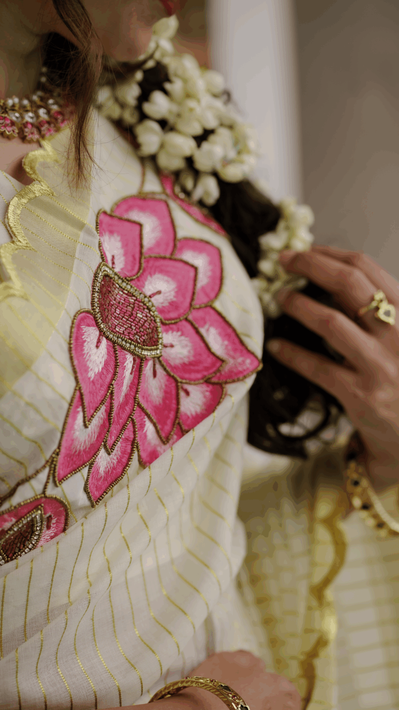 IRINE - LOTUS SAREE - 20403 - Image 8