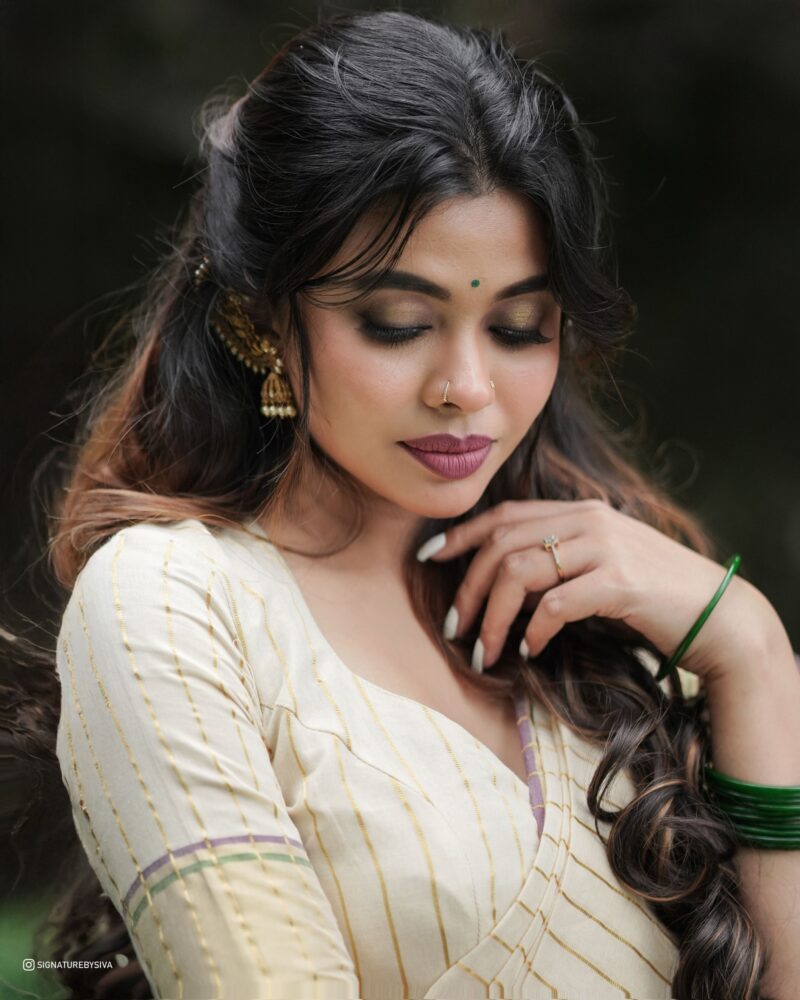 TYACHI - handloom tissue saree with ganga jamuna border 5011 - Image 4