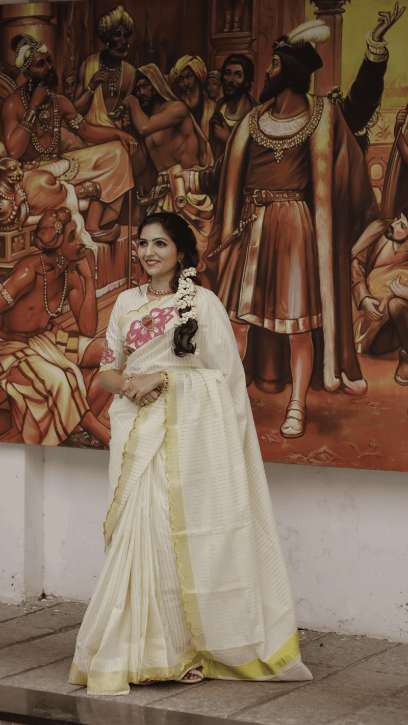 IRINE - LOTUS SAREE - 20403 - Image 6