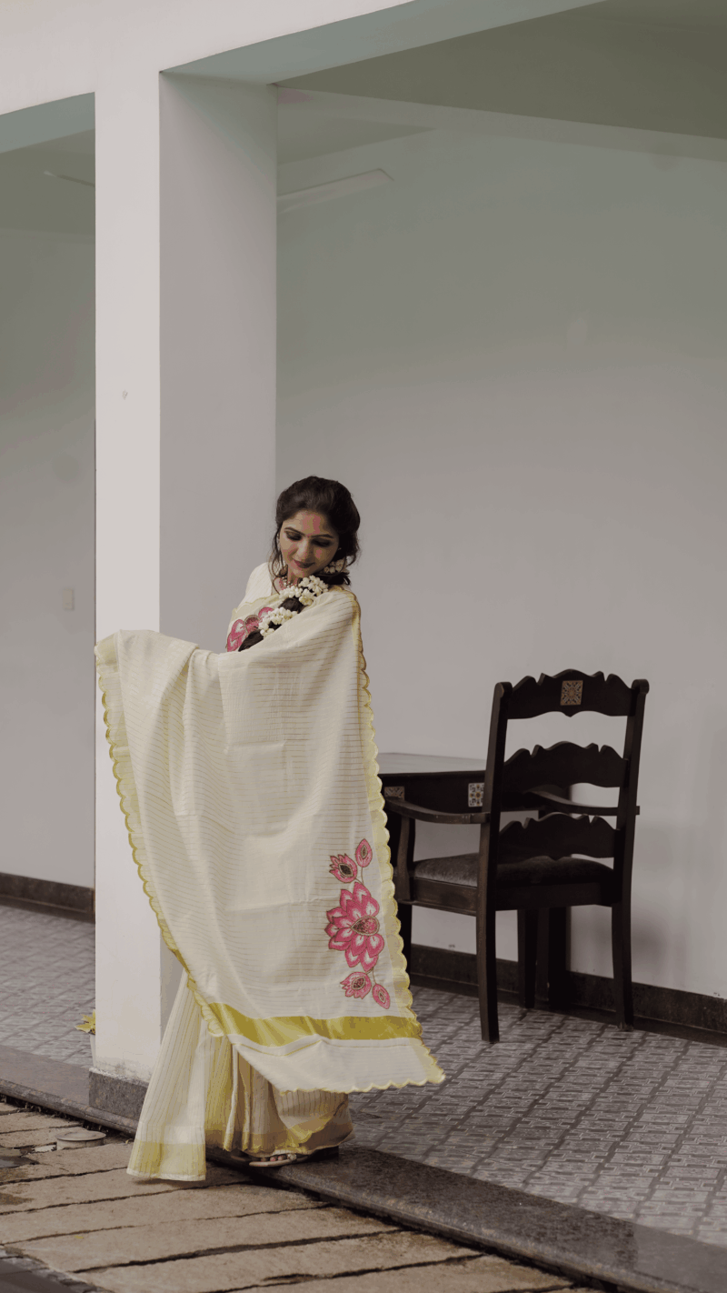 IRINE - LOTUS SAREE - 20403 - Image 4
