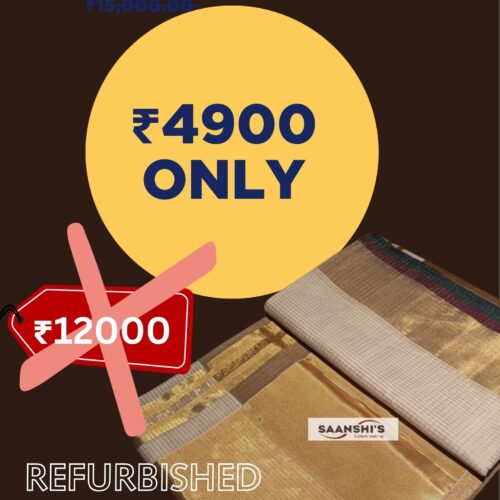 NYLA MICRO CHECK SAREE -HCS-822 (REFURBISHED)