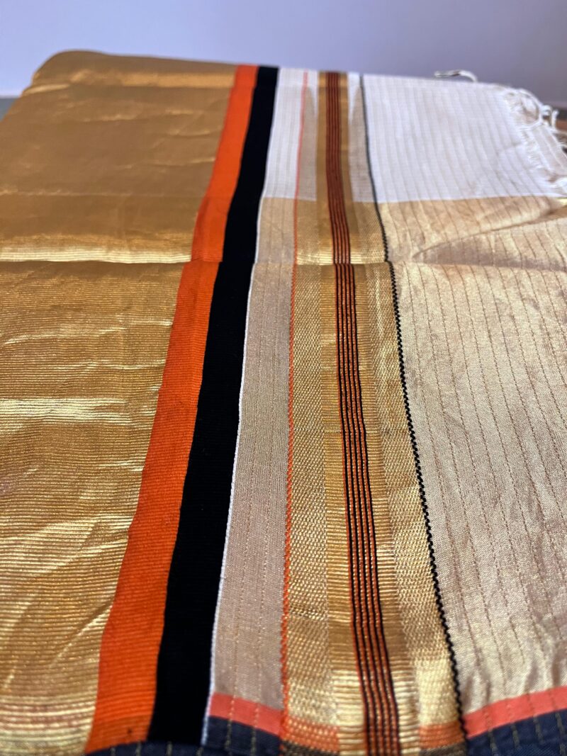 ISABELLA MICRO CHECK SAREE- HCS-2226 (REFURBISHED) - Image 20