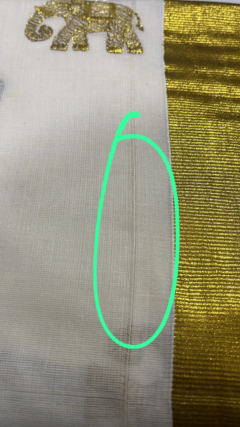 ANA CHAMAYAM SAREE - PS 582 (REFURBISHED) - Image 2