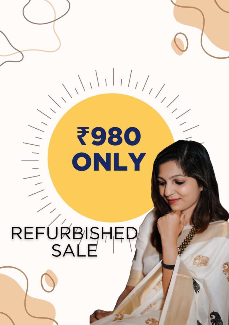 ANA CHAMAYAM SAREE - PS 582 (REFURBISHED)