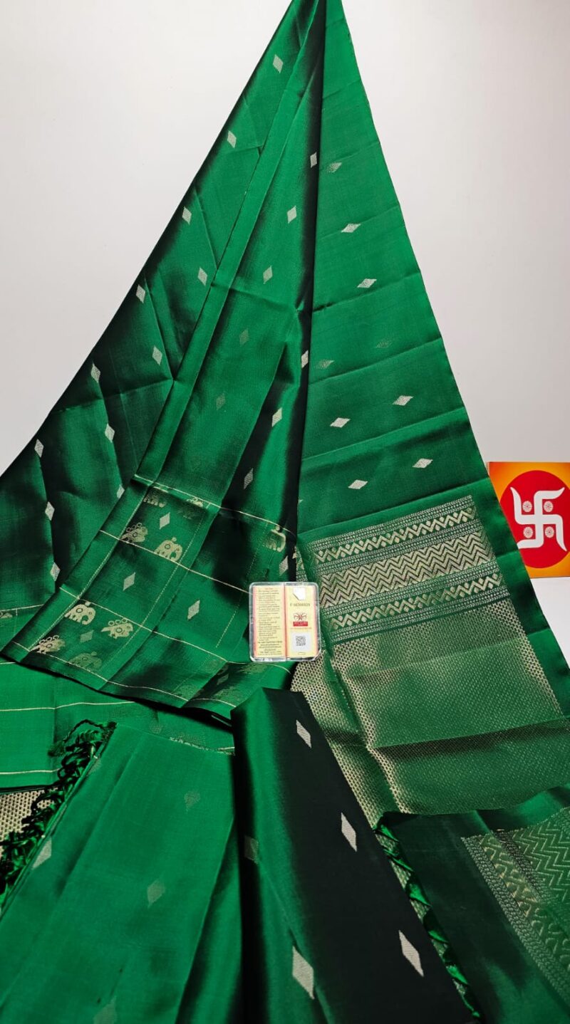 Pure soft silk saree with silk mark - 20424