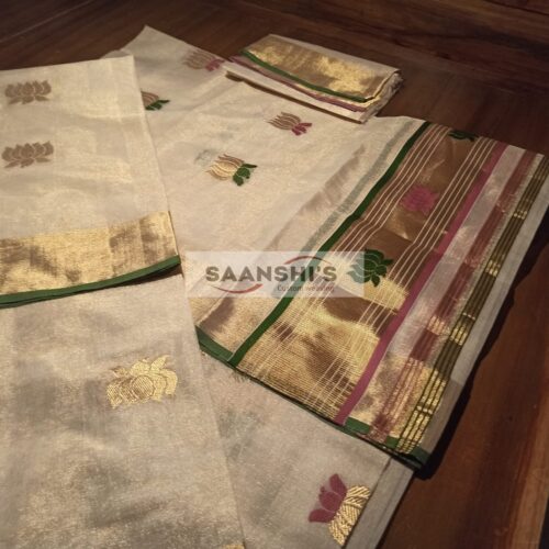 KAMALI

PURE HANDLOOM TISSUE LOTUS SETUND