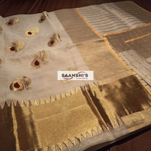 Sowbhagya- handloom tissue saree