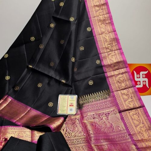 Pure soft silk saree with silk mark KALANTHI