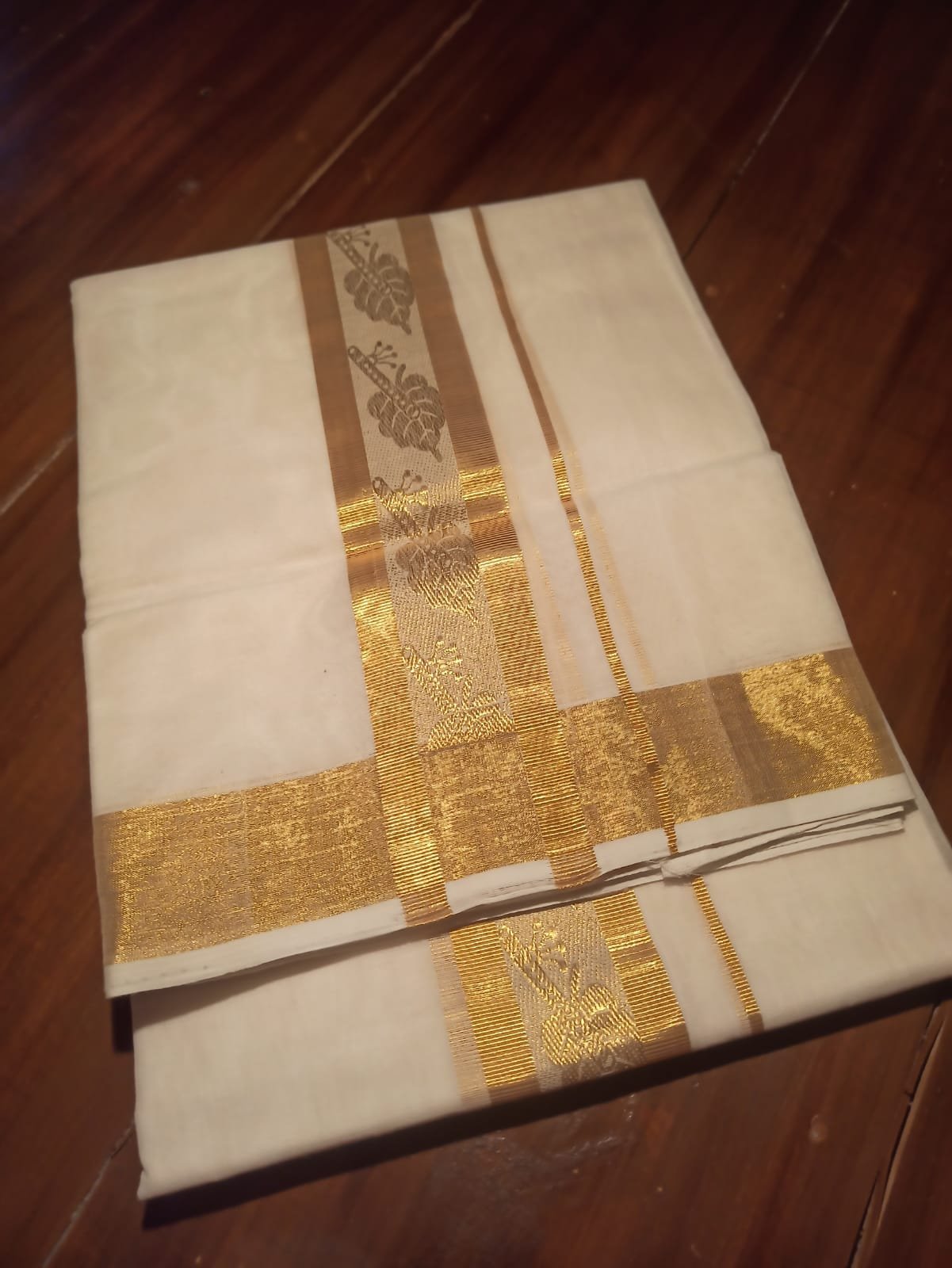 FANCY KARA | PURE HANDLOOM DOUBLE MUND | ELA DESIGN - 80106