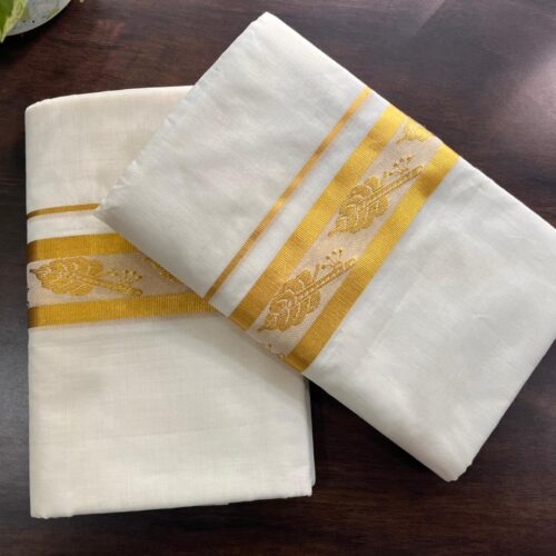 FANCY KARA | PURE HANDLOOM DOUBLE MUND | ELA DESIGN  - 80106