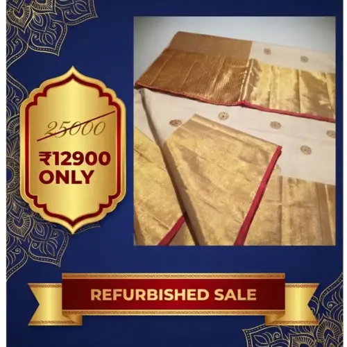 Nita -Red kara meena saree 2209 | Refurbished Sale