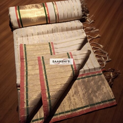 CODE- 2246

TISSUE JARI LINE SAREE.