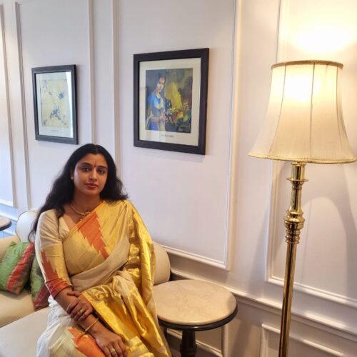 SAMYUKTH TEMPLE SAREE- 1050