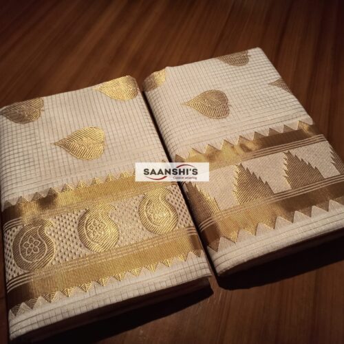 PREM - MICRO CHECK SAREE