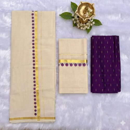 KR SET MUND -30201- PURPLE