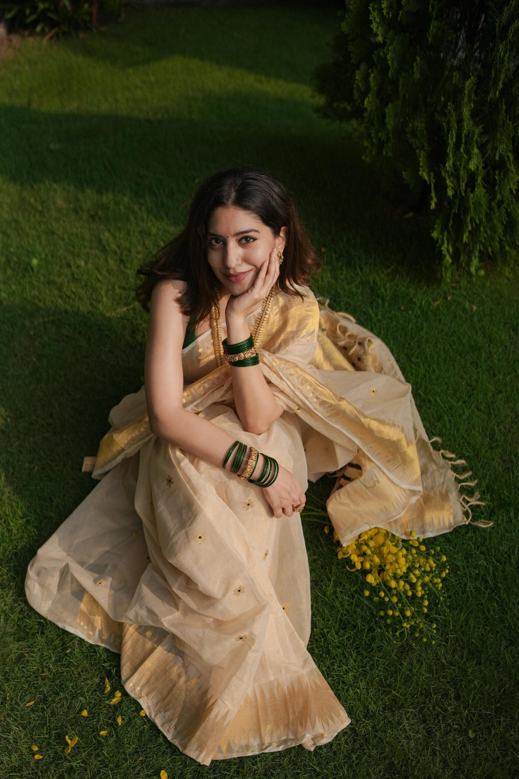 1016 LIz ZIG ZAG MEENA SAREE 2015 - Image 14