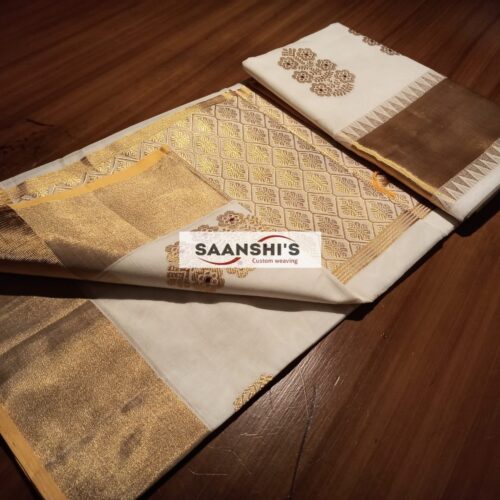 BHEL PUTTA SAREE - MEDHA