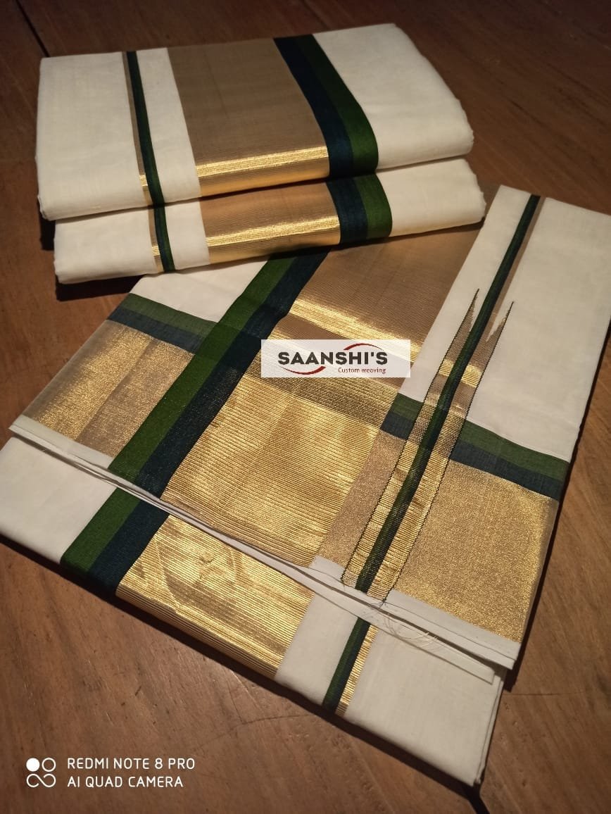 20082- pure handloom cotton saree.