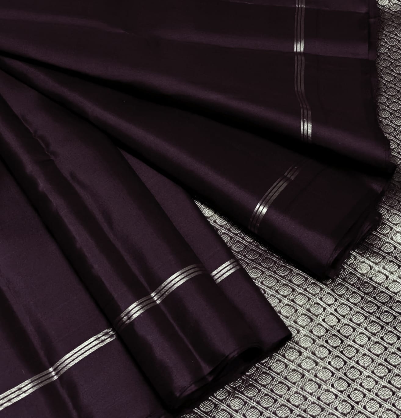 MOCHA | COFFEE BROWN | SILK | SAREE | MUTHU | 20536