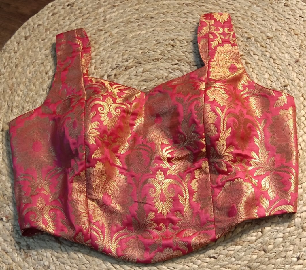 Banarasi Brocade Ready Made Blouse